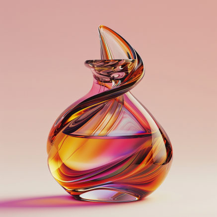 un tres beau flacon de parfum de marque design